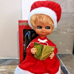 Commodore Vintage Christmas Musical Doll